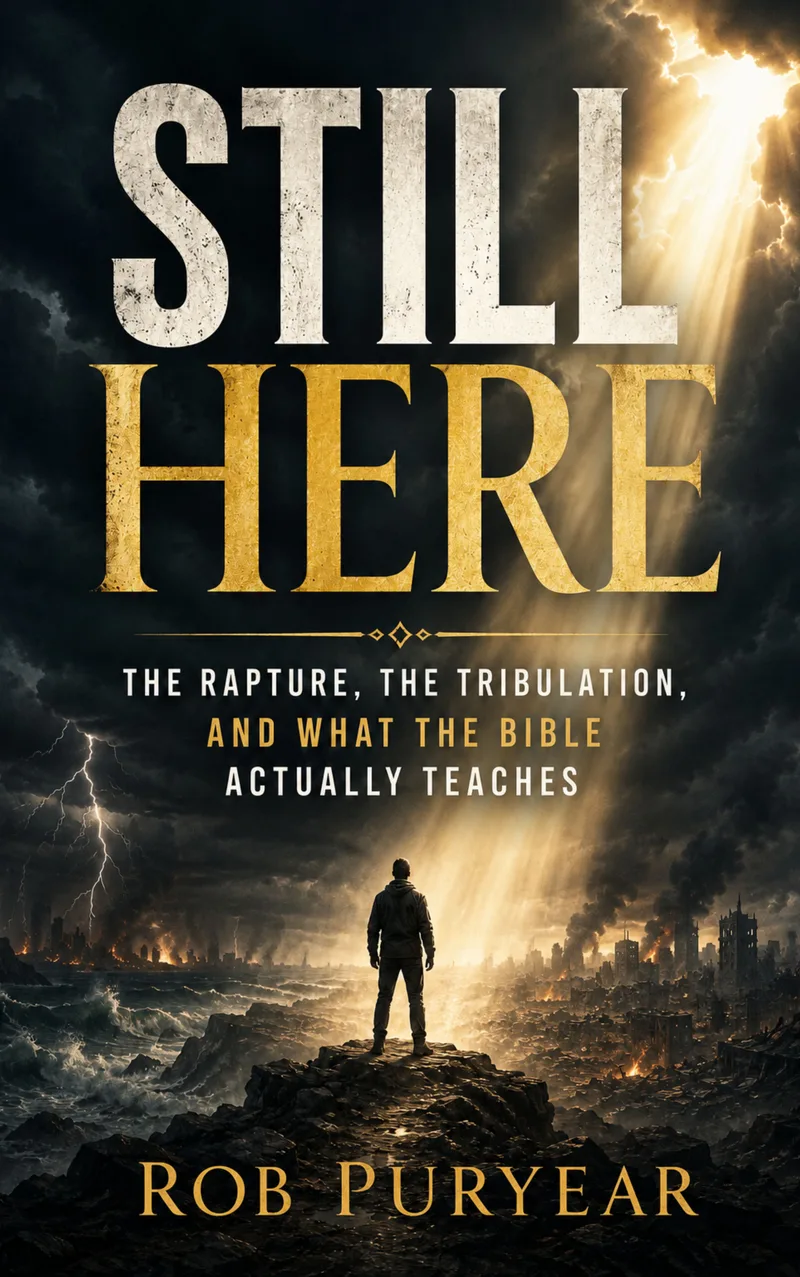 Still Here: The Rapture, The Tribulation, And What The Bible Actually Teaches by Rob Puryear, book cover